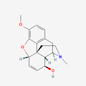 (4R,4aR,5S,7aS,12bS)-9-methoxy-3-methyl-2,4,4a,5,7a,13-hexahydro-1H-4,12-methanobenzofuro[3,2-e]isoquinolin-5-ol