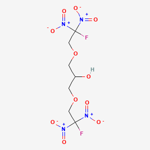 2-Propanol, 1,3-bis(2-fluoro-2,2-dinitroethoxy)-