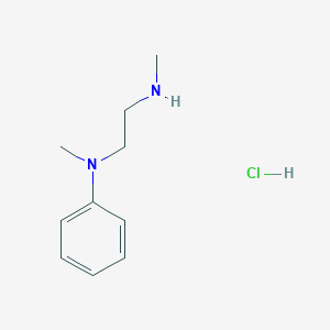 N-Methyl-N-[2-(methylamino)ethyl]aniline Hydrochloride