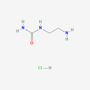 B1341745 (2-Aminoethyl)urea hydrochloride CAS No. 858001-69-1