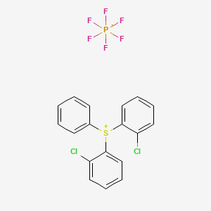 Sulfonium, bis(chlorophenyl)phenyl-, hexafluorophosphate(1-)