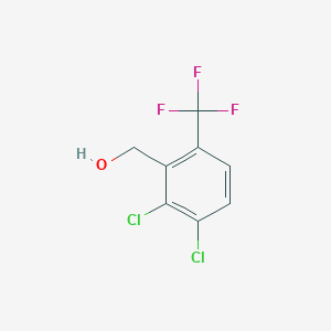 molecular formula C8H5Cl2F3O B1341762 2,3-二氯-6-(三氟甲基)苄醇 CAS No. 886501-93-5