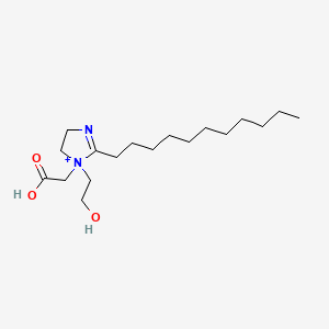 1-(Carboxymethyl)-4,5-dihydro-1-(2-hydroxyethyl)-2-undecyl-1H-imidazolium