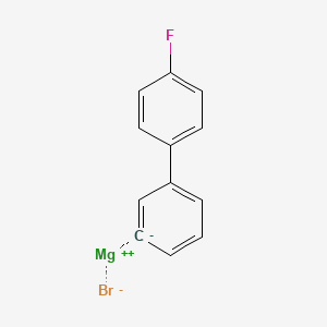 3-(4-Fluorophenyl)phenylmagnesium bromide, 0.25M THF