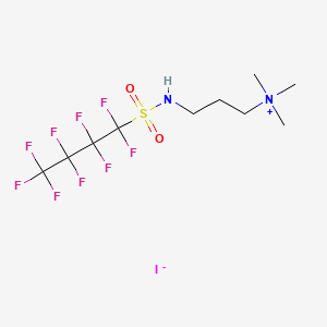 Trimethyl-3-(((nonafluorobutyl)sulphonyl)amino)propylammonium iodide