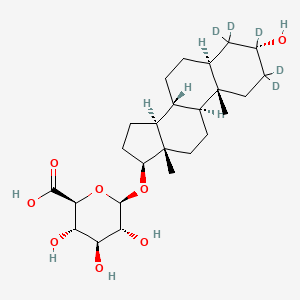 Androstane-3Alpha,17Beta-diol 17-Glucuronide-d5