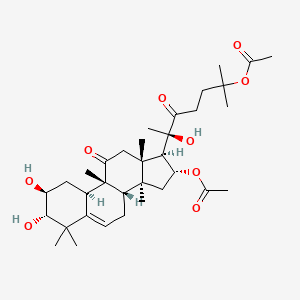 molecular formula C34H52O9 B13418170 Hemslecin D 