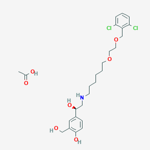 molecular formula C26H37Cl2NO7 B13418200 Vilanterol Acetate 