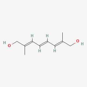 (2E,4E,6E)-2,7-Dimethyl-2,4,6-octatriene-1,8-diol