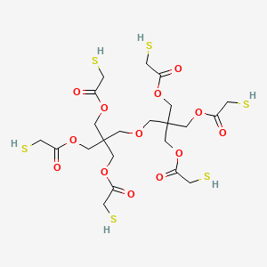 2-((3-((Mercaptoacetyl)oxy)-2,2-bis(((mercaptoacetyl)oxy)methyl)propoxy)methyl)-2-(((mercaptoacetyl)oxy)methyl)-1,3-propanediyl bis(mercaptoacetate)