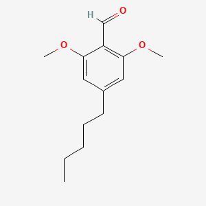 2,6-Dimethoxy-4-pentylbenzaldehyde