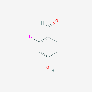 B1341843 4-Hydroxy-2-iodobenzaldehyde CAS No. 90151-01-2