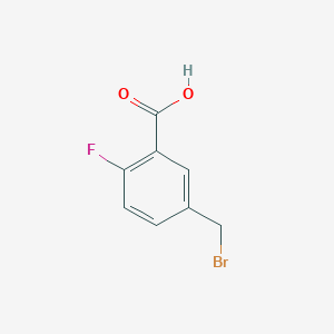 B1341850 5-(Bromomethyl)-2-fluorobenzoic acid CAS No. 773100-76-8