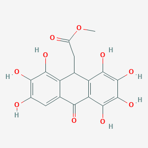 molecular formula C17H14O10 B13418568 Rubanthrone A 