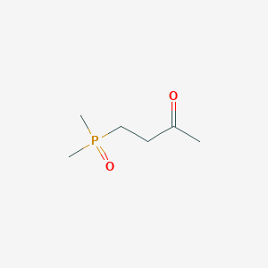 molecular formula C6H13O2P B13418621 4-(Dimethylphosphoryl)butan-2-one 