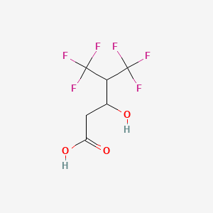 3-Hydroxy-5,5,5-trifluoro-4-(trifluoromethyl)valeric acid