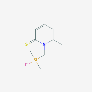 molecular formula C9H14FNSSi B13418916 Jtbwywiqlbdiem-uhfffaoysa- 