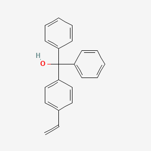 molecular formula C21H18O B13418945 4-ethenyl-alpha,alpha-diphenyl-Benzenemethanol 