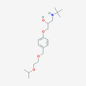 molecular formula C19H33NO4 B13418967 Dimethylethyl Bisoprolol 