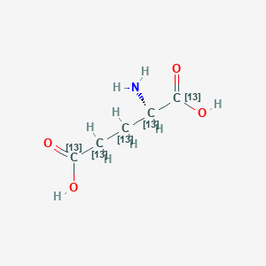 (2R)-2-amino(1,2,3,4,5-13C5)pentanedioic acid