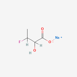 beta-Fluoro-alpha-hydroxybutyric acid sodium salt