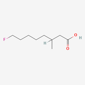 8-Fluoro-3-methyloctanoic acid