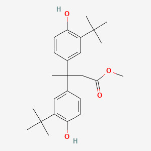 3,3-Bis(3-tert-butyl-4-hydroxyphenyl)butanoic Acid Methyl Ester