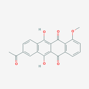 5,12-Dihydro-6,11-dihydroxy-1-methoxy-8-acetyl-naphthacene-5,12-dione