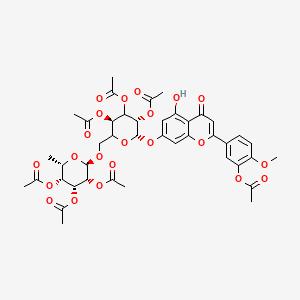 2',2'',3',3'',3'''4',4''-Heptacetyl 5-Hydroxy Diosmin