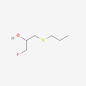 2-Propanol, 1-fluoro-3-propylthio-