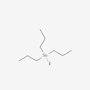 molecular formula C9H21FSn B13419284 Fluorotripropylstannane CAS No. 682-32-6