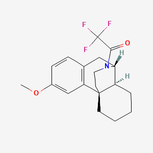 3-Methoxy-17-(trifluoroacetyl)-morphinan