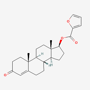 Testosterone, 2-furoate