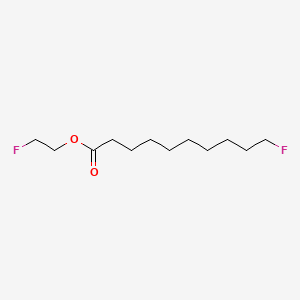 Decanoic acid, 10-fluoro-, 2-fluoroethyl ester