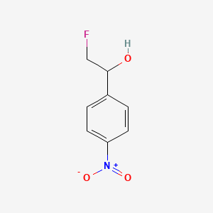 2-Fluoro-1-(4-nitrophenyl)ethan-1-ol