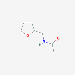 molecular formula C7H13NO2 B13419373 N-(oxolan-2-ylmethyl)acetamide CAS No. 69891-62-9