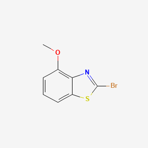 molecular formula C8H6BrNOS B1341961 2-溴-4-甲氧基苯并[d]噻唑 CAS No. 3622-39-7