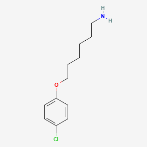 molecular formula C12H18ClNO B1341966 6-(4-氯苯氧基)己胺 CAS No. 200484-41-9