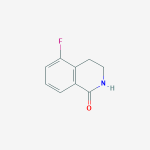 molecular formula C9H8FNO B1341974 5-Fluoro-3,4-dihydroisoquinolin-1(2H)-one CAS No. 230301-83-4