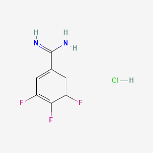 3,4,5-Trifluorobenzimidamide hydrochloride
