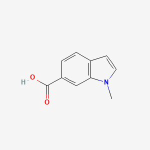 molecular formula C10H9NO2 B1341992 1-methyl-1H-indole-6-carboxylic acid CAS No. 202745-73-1