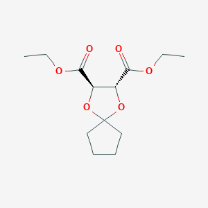 Diethyl (2R,3R)-1,4-dioxaspiro[4.4]nonane-2,3-dicarboxylate