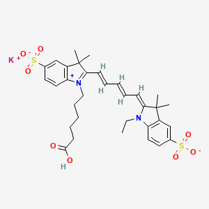 Cyanine 5 Monofunctional Hexanoic Acid Dye, Potassium Salt