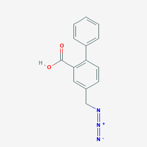 4-(Azidomethyl)-[1,1-biphenyl]-2-metanoic Acid