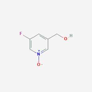 (5-Fluoro-1-oxidopyridin-1-ium-3-yl)methanol