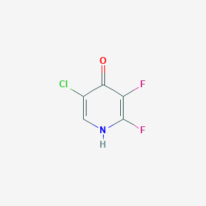 5-Chloro-2,3-difluoro-4-pyridinol