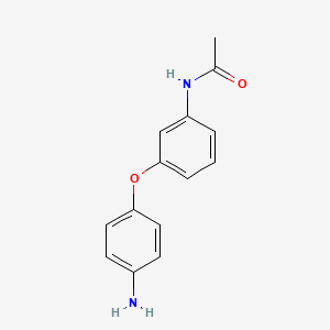 molecular formula C14H14N2O2 B1342009 N-[3-(4-Aminophenoxy)phenyl]acetamide CAS No. 383127-03-5