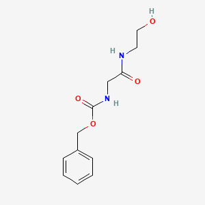 Benzyl N-{[(2-hydroxyethyl)carbamoyl]methyl}carbamate