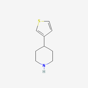 molecular formula C9H13NS B1342010 4-(Thiophen-3-yl)piperidine CAS No. 291289-51-5