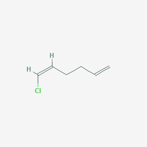 molecular formula C6H9Cl B13420337 cis-1-Chloro-1,5-hexadiene 